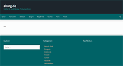 Desktop Screenshot of eburg.de